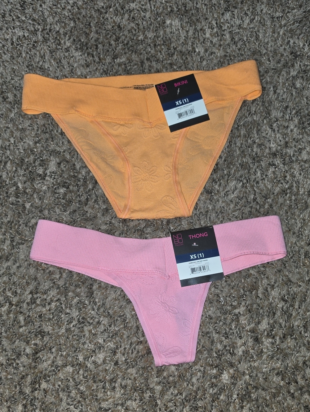 No Boundaries Womens Sz XS LOT Of 2 Pairs Of Underwear! Nwts!